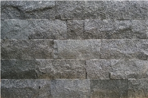 China Impala Black Granite Stacked Stone Veneer