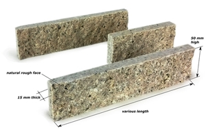Golden Sesame Granite Ledge Stone