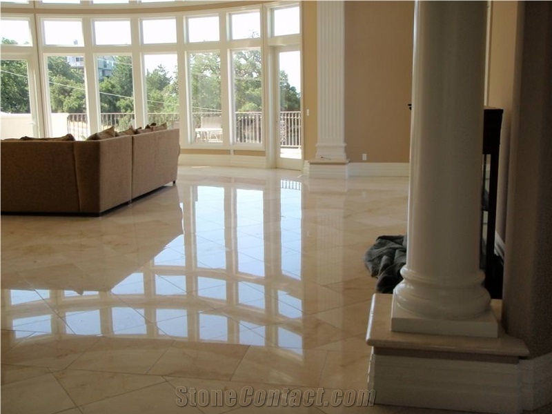 Calacatta Carrara Marble Column