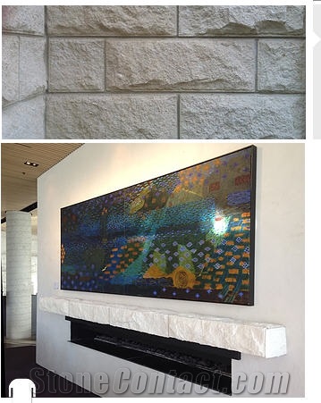 South Australian Shell Limestone Building, Walling