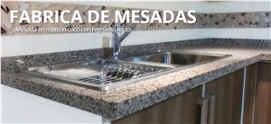 Gris Salto Granite Kitchen Countertop, Grey Granite Kitchen Countertops Gris Salto Granite Kitchen Countertop, Grey Granite Kitchen Countertops