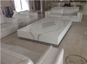 Calacatta Marina Marble Coffee Table