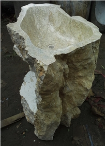 Onyx Pedestal Sinks & Basins, White Onyx Sinks & Basins
