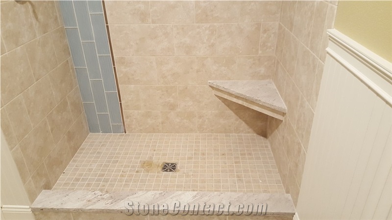 Classic Travertine Bathroom Design