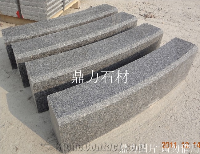 Shan Dong Grey Granite Kerbstone, G343 Grey Granite Kerbs