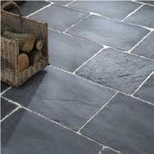 China Black Slate Tile & Slab for Flooring