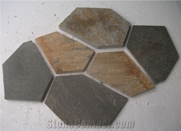 Crazing Paving Flagstone on Mesh(Flag Mesh)