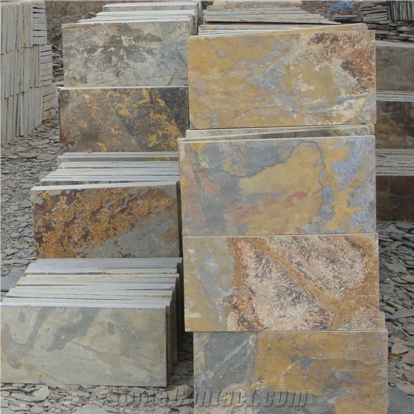 Flooring, Wall Cladding Slate Slabs & Tiles