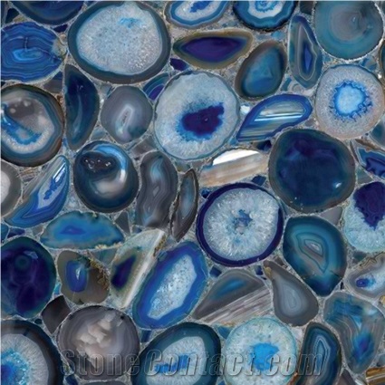 Agate Stone Slabs, Semi Precious Stone Panels, Precious Stone Slabs
