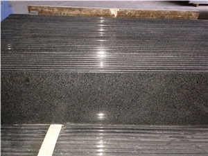 Beautiful and High Quality Dark Grey Granite Slabs & Tiles, China Black Granite