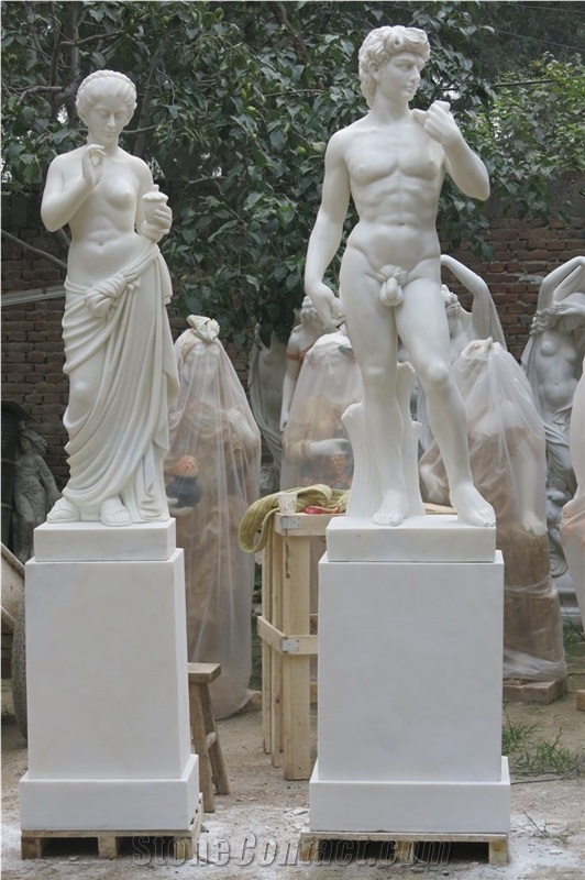 Marble Sculpture, Human Statues, Handcarved Sculptures, David Statue