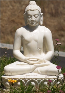 White Marbel Religious Buddha Sculpture & Statue White Marbel Religious Buddha Sculpture & Statue