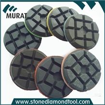 3"/80mm Resin Bond Htc Polishing Disc for Concrete, Stone Polishing