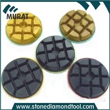 3"/80mm Resin Bond Htc Polishing Disc for Concrete, Stone Polishing