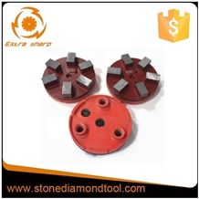 4"/100mm 3 Plugs 5 Segments Klindex Diamond Metal Grinding Disc