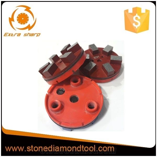 4"/100mm 3 Plugs 5 Segments Klindex Diamond Metal Grinding Disc