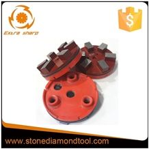 4"/100mm 3 Plugs 5 Segments Klindex Diamond Metal Grinding Disc