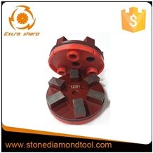 4"/100mm 3 Plugs 5 Segments Klindex Diamond Metal Grinding Disc