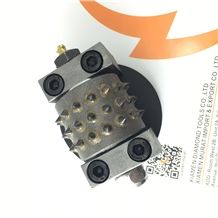 Bush Hammer Roller with Lubricant, Rotary Bush Hammer for Concrete
