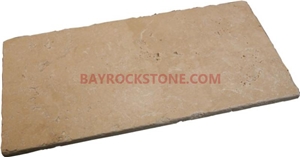 Tumbled Turkey White Travertine Bathroom Design Project