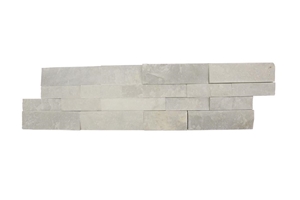 White Carrara Marble Ledger Stone with Unique White Carrara Color.