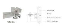 Aluminium Stone Bracket Vta-03/ Wall Cladding Anchor/ Stone Fixing Anchor