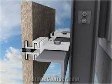 Aluminium Stone Bracket Vta-03/ Wall Cladding Anchor/ Stone Fixing Anchor