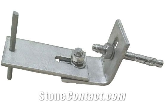 Stone Fixing Anchor Vtl-04, Granite Anchor, Wall Cladding Clamp, Anchor, Stone Anchorage, Marble Anchor, Masonry Anchorage, Stone Bracket