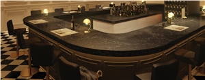 Caesarstone 5100 Vanilla Noir Bar Top