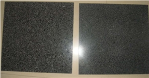 G654 Granite Polished Tiles & Slabs, Black Polished Granite Floor Tiles, Flooring Tiles