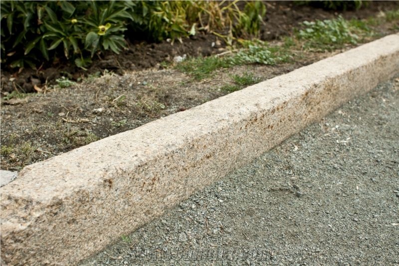 Granit Sakhara Kerbs, Beige Granite Kerbstones