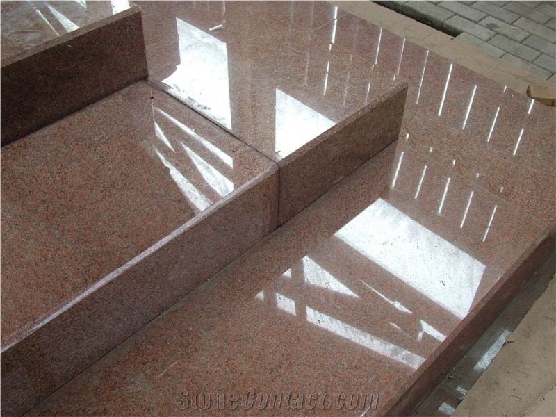 Kurdaisk Red Granite Stair