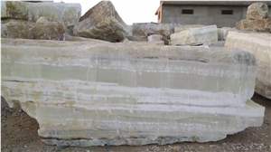 Light Green Onyx Block, Pakistan Green Onyx