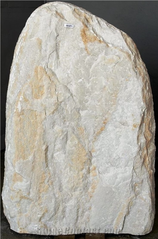 Beige Marble Tombstone