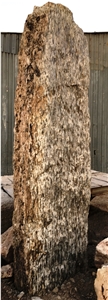 Black Marble Monolith for Garden