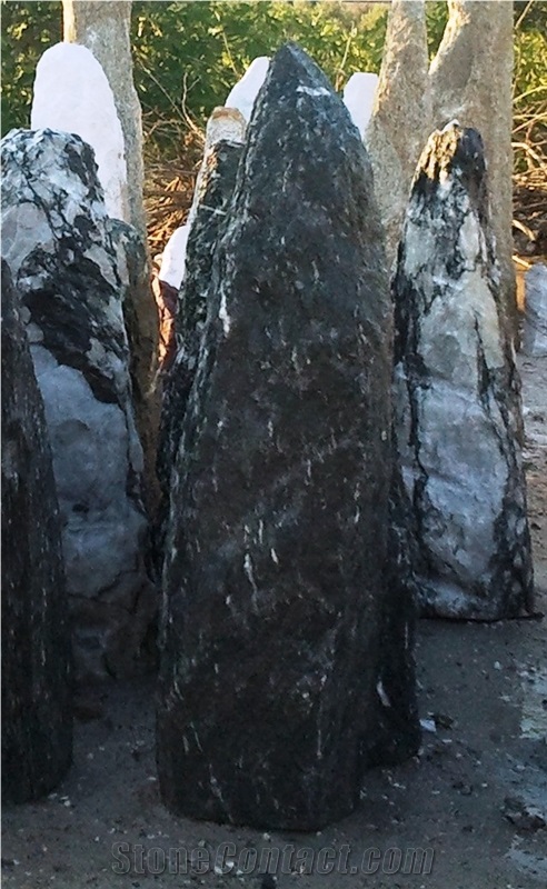 Black Marble Monolith