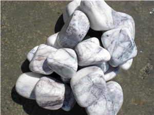 White Marble Pebbles & Tumbled Stones, Gravels