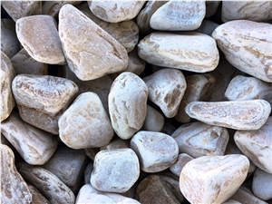 White Marble Pebbles & Tumbled Stones, Gravels