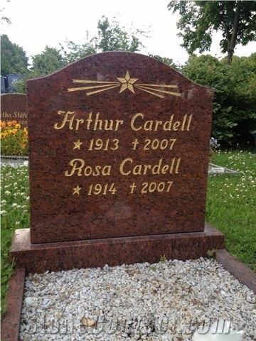 Vanga Red Headstone