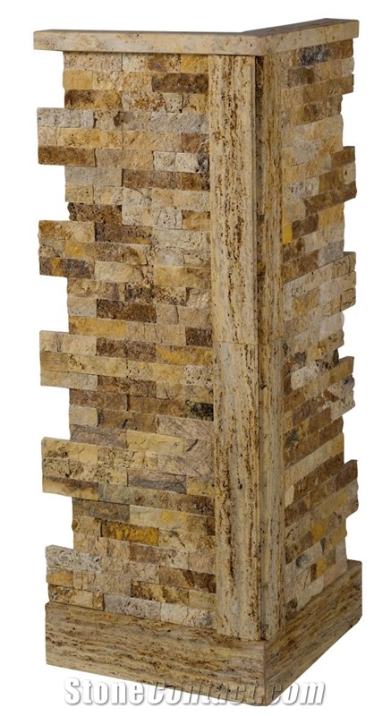 Travertino Amarillo Wall Cladding Panels