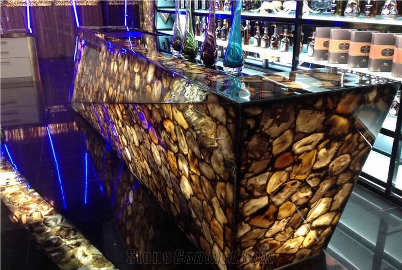 Semiprecious Bar Tops