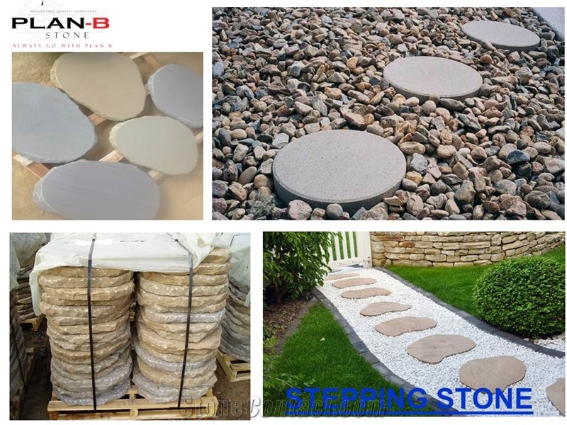 Grey Vietnam Sandstone Stepping Stone, Flagstone