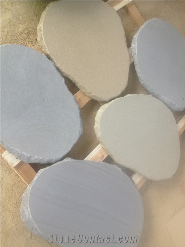 Grey Vietnam Sandstone Stepping Stone, Flagstone