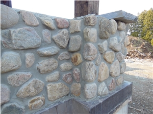 Split River Rock Granite Veneer