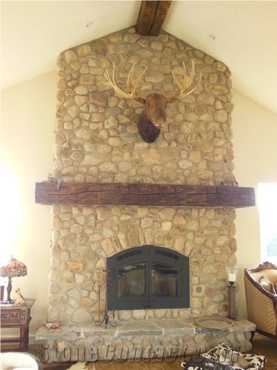 Split River Rock Granite Veneer