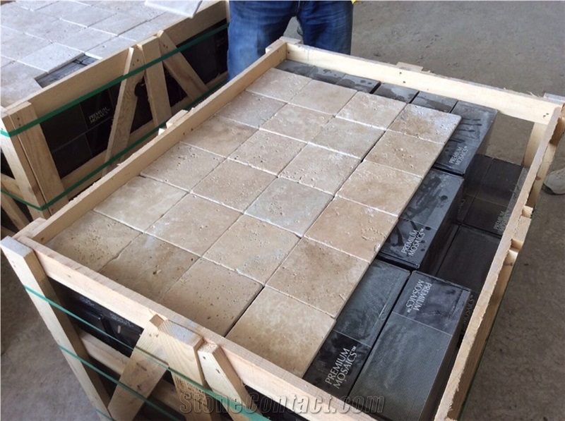 Classic Travertine Tumbled Tiles