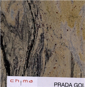 Prada Gold Granite Tiles, Slabs Prada Gold Granite Tiles, Slabs