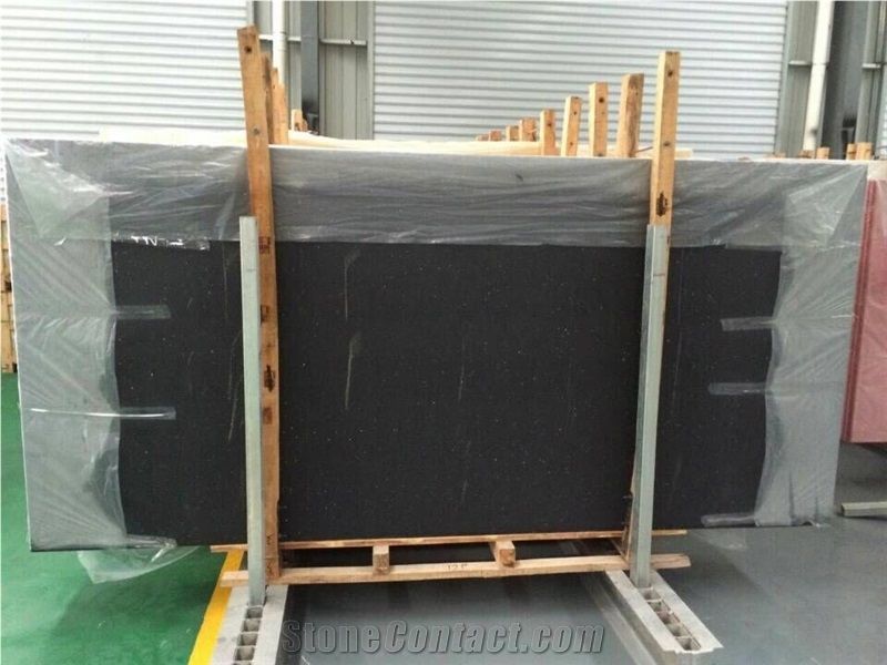 Black Quartz Stone Slab,Engineered Stone Slab,Artificial Stone,Solid Surface Top,Silestone