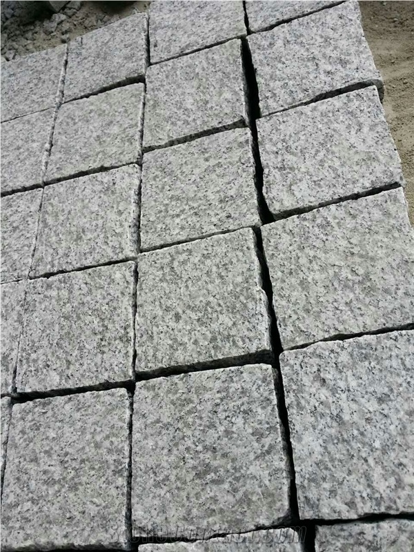 China Grey Granite Cube Stone & Paver,Cobble Stone ,Garden Stone,Paving Stone