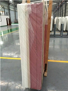 Red Quartz Stone Slab,Engineered Stone Slab,Artificial Stone,Solid Surface Top,Silestone